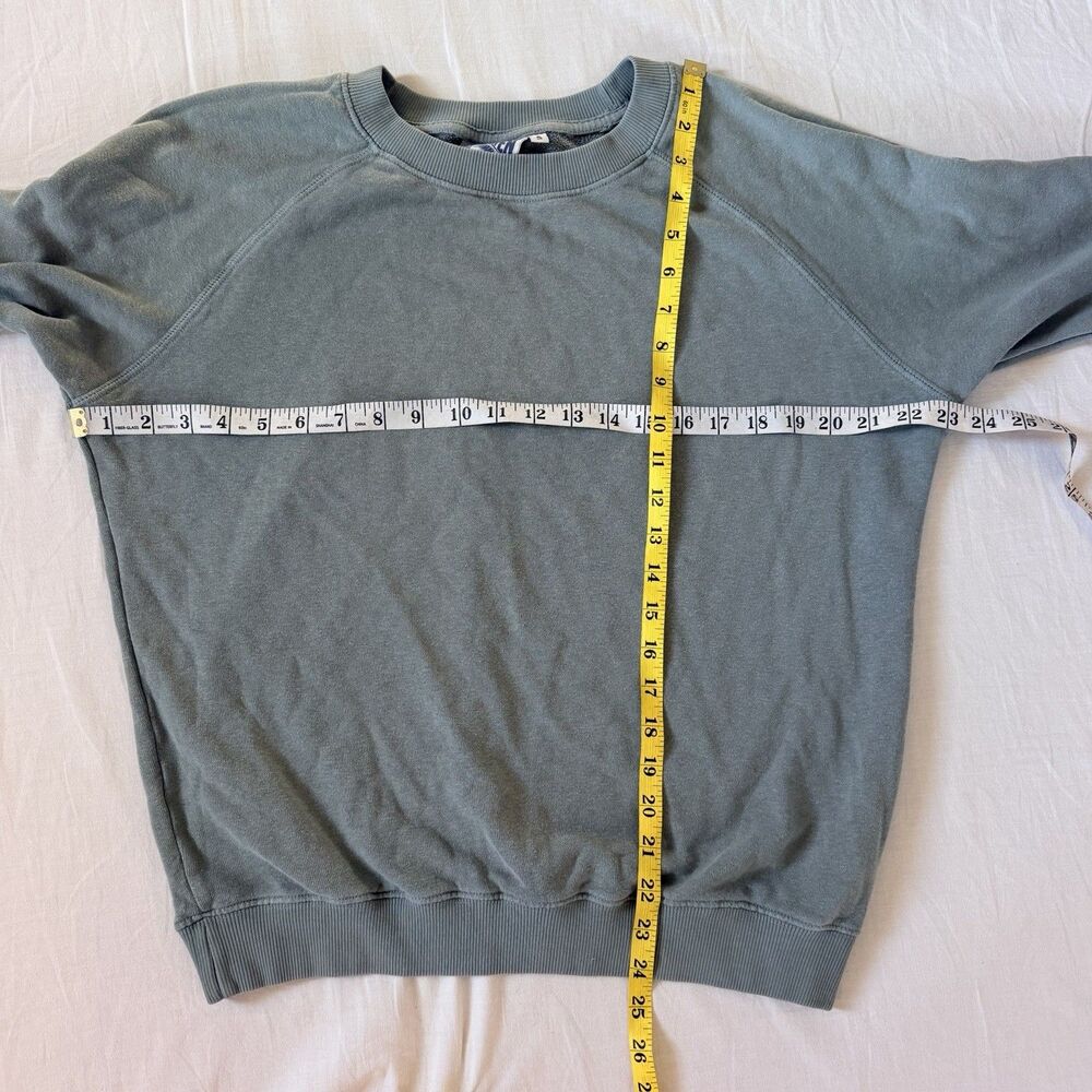 Jungmaven American Made Hemp Organic Cotton Sweatshirt Sage Green S USA Unisex - Picture 9 of 10